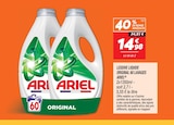 Lessive liquide Original 60 lavages(b) - Ariel - Netto à Versailles Lessive liquide Original 60 lavages(b) - Ariel en promo chez Netto Versailles à 14,98 €