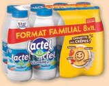 Lait UHT Demi-Écrémé - LACTEL en promo chez Super U Clermont-Ferrand à 4,84 €