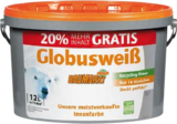 Globusweiß von Globus für 37,99 € bei Globus-Baumarkt im Angebot Globusweiß von Globus im aktuellen Globus-Baumarkt Prospekt