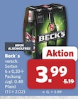 Beck’s Angebote bei combi Lingen für 3,99 €