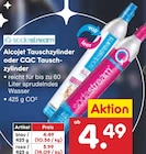 Alcojet Tauschzylinder blau im Angebot bei Netto Marken-Discount in Düsseldorf Alcojet Tauschzylinder blau Angebote von Sodastream bei Netto Marken-Discount Düsseldorf für 4,49 €