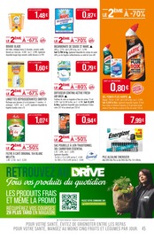 Poubelle Angebote im Prospekt "FÊTES par nos pros" von Supermarchés Match Poubelle Angebote im Prospekt "FÊTES par nos pros" von Supermarchés Match auf Seite 45