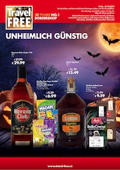 Aktueller Travel FREE Prospekt mit Havana Club, "UNHEIMLICH GÜNSTIG", Seite 1