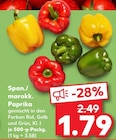 Span./marokk. Paprika im aktuellen Prospekt bei Kaufland in Silberfeld