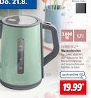 Wasserkocher Angebote von Silvercrest bei Lidl Langenfeld für 19,99 €