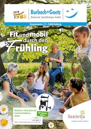 Burbach + Goetz Deutsche Sanitätshaus GmbH Prospekt für Bad Ems: "Fit und mobil durch den Frühling", 6 Seiten, 13.03.2025 - 31.05.2025