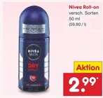 Roll-on Angebote von Nivea bei Netto Marken-Discount Freital für 2,99 €