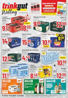 Veltins im Trinkgut Prospekt "Aktuelle Angebote" mit 10 Seiten (Ahaus)