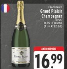 Champagner Angebote von Grand Plaisir bei EDEKA Menden für 16,99 €