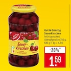 Sauerkirschen im Angebot bei Marktkauf in Stuttgart Sauerkirschen Angebote von Gut & Günstig bei Marktkauf Stuttgart für 1,59 €