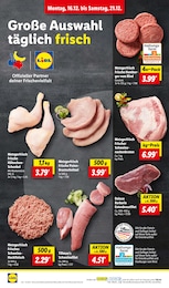 Hackfleisch Angebot im aktuellen Lidl Prospekt auf Seite 8