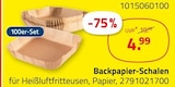 Backpapier-Schalen im aktuellen ROLLER Prospekt für 4,99 €