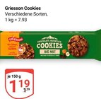 Cookies im Angebot bei GLOBUS in Siegen Cookies Angebote von Griesson bei GLOBUS Siegen für 1,19 €