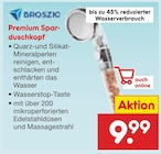 Premium Sparduschkopf Angebote von Broszio bei Netto Marken-Discount Hattingen für 9,99 €