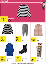 Offre Manteau Femme dans le catalogue Carrefour du moment à la page 83