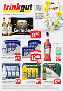 Bier im aktuellen Trinkgut Prospekt (Ettlingen) Bier im Trinkgut Prospekt "Aktuelle Angebote" mit 8 Seiten (Ettlingen)