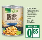 Hülsenfrüchte von EDEKA Bio für 0,85 € bei EDEKA im Angebot Hülsenfrüchte von EDEKA Bio im aktuellen EDEKA Prospekt