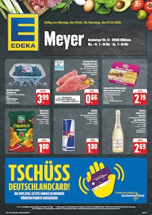 EDEKA Prospekt Wir lieben Lebensmittel! mit  Seiten in Mildenau und Umgebung