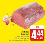 Deutsches Rinderfilet bei EDEKA im Hof Prospekt für 4,44 €