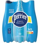 Eau minérale naturelle gazeuse perrier - FINES BULLES dans le catalogue Supermarchés Match