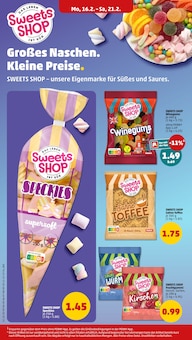 Sahne Angebot im Penny Prospekt, gültig von 16.02.2026 bis 22.02.2026 Sahne Angebot im aktuellen Penny Prospekt auf Seite 14