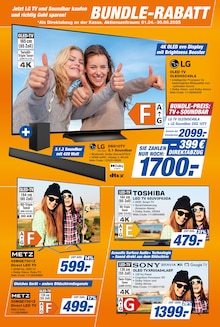 Fernseher im expert Prospekt "Top Angebote" mit 16 Seiten (Bocholt)