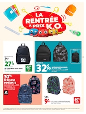 Promos Cartable dans le catalogue "PETIT DÉJ & GOÛTER" de Auchan Hypermarché Cartable en promo dans le catalogue Auchan Hypermarché à la page 45