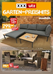 Aktueller XXXLutz Möbelhäuser Prospekt mit Garten, "GARTEN-PREISHITS", Seite 1
