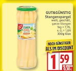 Stangenspargel von Gut&Günstig im aktuellen EDEKA Prospekt