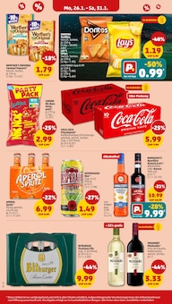 Cola im aktuellen Penny Prospekt (Rastatt) Cola im Penny Prospekt "Wer günstig will, muss Penny." mit 46 Seiten (Rastatt)