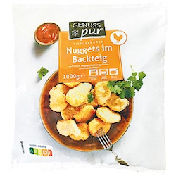 Nuggets im Backteig