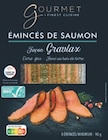 Émincés de saumon fumé - GOURMET FINEST CUISINE - Aldi à Grenoble Émincés de saumon fumé - GOURMET FINEST CUISINE en promo chez Aldi Grenoble à 3,49 €