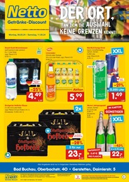 Aktueller Netto Marken-Discount Discounter Prospekt für Allmannsweiler: DER ORT, AN DEM DIE AUSWAHL KEINE GRENZEN KENNT. mit 6} Seiten, 06.05.2024 - 11.05.2024