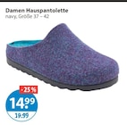 Damen Hauspantolete von  im aktuellen V-Markt Prospekt für 14,99 €