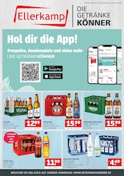 Aktueller Getränke Ellerkamp Prospekt mit Erdinger, "DIE GETRÄNKEKÖNNER", Seite 1