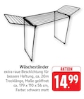 Wäscheständer im Angebot bei E center in Frankenthal Wäscheständer Angebote bei E center Frankenthal für 14,99 €