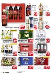 Coca Cola im E center Prospekt in Filderstadt Aktueller E center Prospekt mit Coca Cola, "Aktuelle Angebote", Seite 16