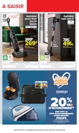 Promos Aspirateur Balai dans le catalogue "Carrefour" de Carrefour Aspirateur Balai en promo dans le catalogue Carrefour à la page 61