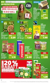 Bio Müsli Angebote im Prospekt "Aktuelle Angebote" von Kaufland auf Seite 20