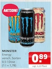 Energy im Angebot bei Getränke Quelle Weydringer in Goslar Energy Angebote von Monster bei Getränke Quelle Weydringer Goslar für 0,89 €