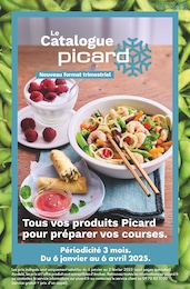 Catalogue Supermarchés Picard en cours à Bastia et alentours, Le Catalogue picard, 40 pages, 06/01/2025 - 06/04/2025