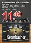Aktuelle Krombacher Angebote bei TOP Getränke in Ratingen Aktuelles Pils oder Radler Angebot bei TOP Getränke in Ratingen ab 11,49 €