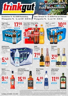 Trinkgut Prospekt Aktuelle Angebote mit  Seiten in Übersee und Umgebung