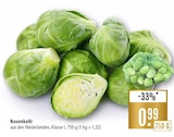 Rosenkohl bei Marktkauf im Täferrot Prospekt für 0,99 €