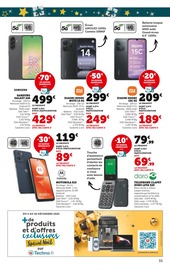 Smartphone Angebote im Prospekt "LES PRIX BAS de Noël" von Hyper U Smartphone Angebote im Prospekt "LES PRIX BAS de Noël" von Hyper U auf Seite 33