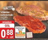 Schweinenackensteaks mariniert bei E center im Köln Prospekt für 0,88 €