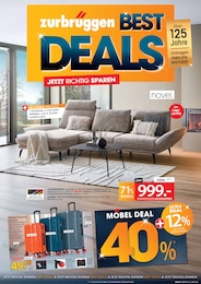 ZurbrĂŒggen Prospekt "BEST DEALS - JETZT RICHTIG SPAREN", 20 Seiten, 28.03.2026 - 28.03.2026 Aktueller ZurbrĂŒggen Prospekt, "BEST DEALS - JETZT RICHTIG SPAREN", mit Angeboten der Woche, gĂŒltig von 28.03.2026 bis 28.03.2026