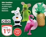 Mini-Ventilator im Angebot bei GLOBUS in Rostock Mini-Ventilator Angebote von cilio bei GLOBUS Rostock für 1,99 €
