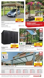 Gewächshaus Angebot im aktuellen toom Baumarkt Prospekt auf Seite 11