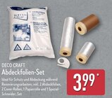 Abdeckfolien-Set Angebote von DECO CRAFT bei ALDI Nord Braunschweig für 3,99 €